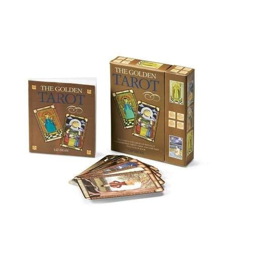 CICO Books The Golden Tarot Deck Cards Collection Box Gift Set