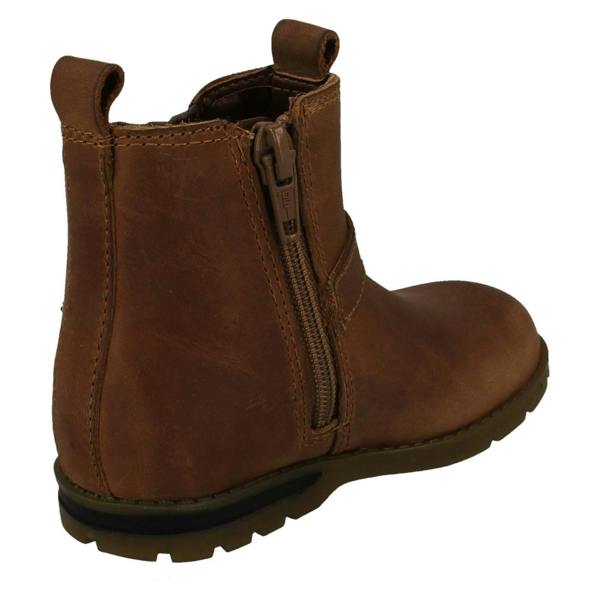 Clarks Girls Clarks Casual Ankle Boots Dabi Star