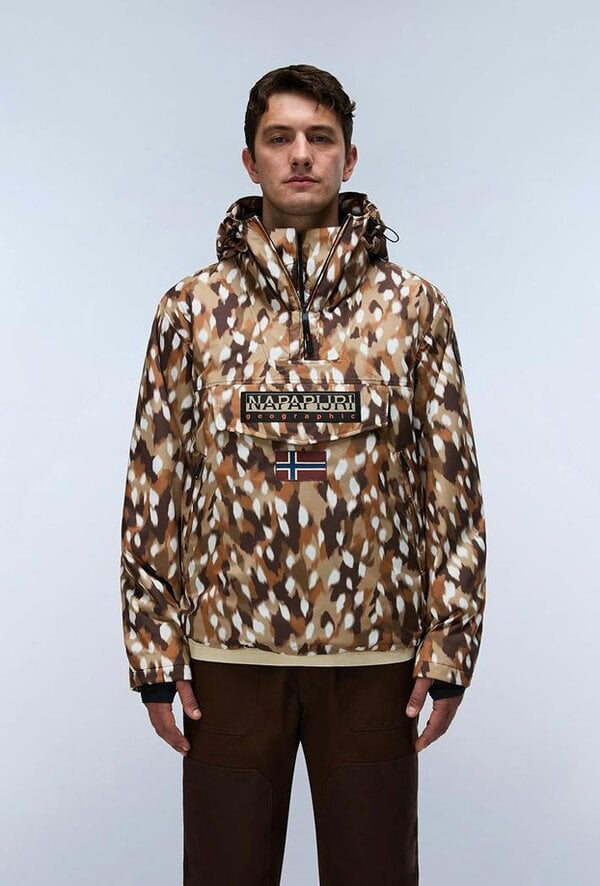 Napapijri Rainforest Next All Over Print Anorak Jacket