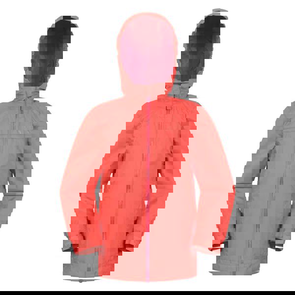 Mountain Warehouse Childrens/Kids Torrent Taped Seam Waterproof Jacket - Candy - 