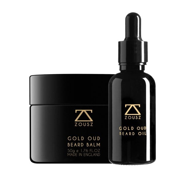 ZOUSZ Gold Oud Beard Set
