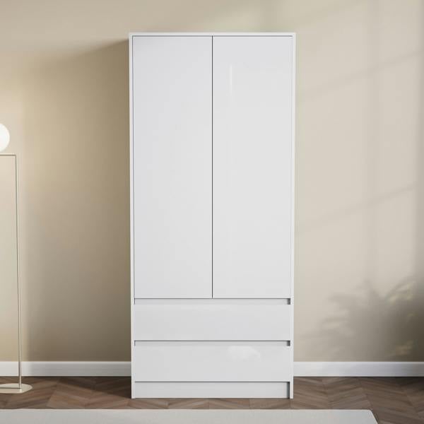Vida Designs Glinton 2 Door 2 Drawer Wardrobe