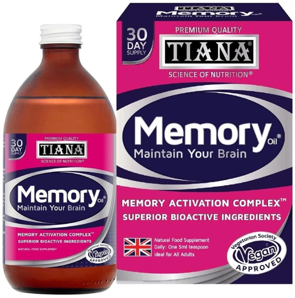 Tiana TIANA Advanced Formula Memory Oil Brain Vitamins for Memory 150ml