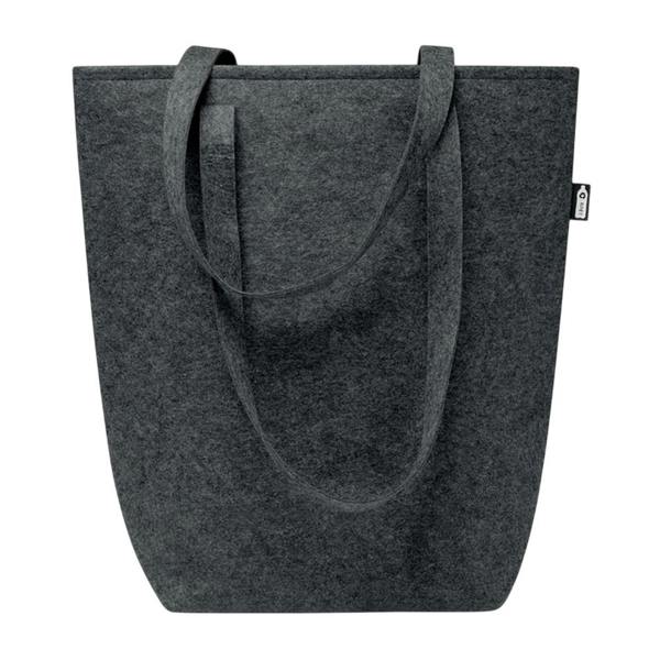 MidOcean Taslo RPET Felt Shopper Bag - Stone Grey