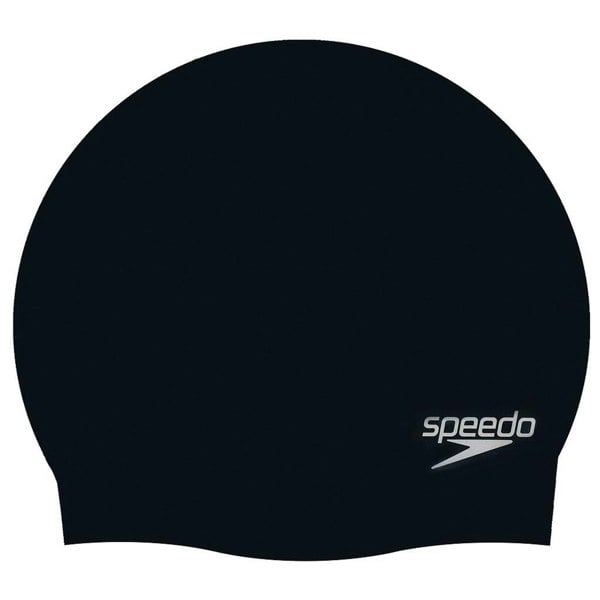 Speedo Unisex Adult 3D Silicone Swim Cap - Black