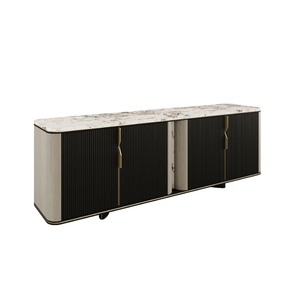 Casa Magna Harmony Luxurious Natural Stone Sideboard