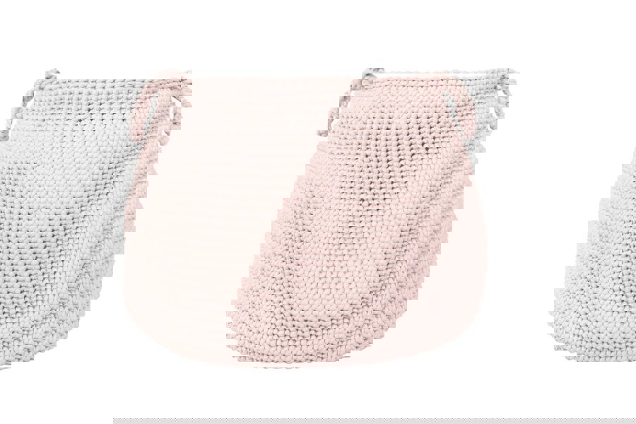 Large basket POWDER PINK - Zuri House