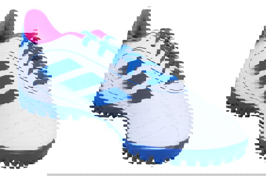 Adidas Goletto Ix Tf Mens Footbal Boots Trainers  JP5615 - Blue White Pink Jp5615 - Photo 3