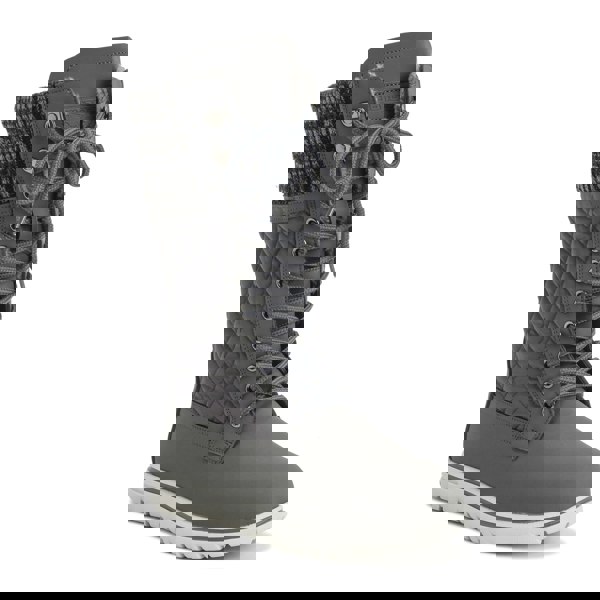 VIVA Polar Boot Women's Fleece Lined Snow Winter Hiking Durable Ankle Boots