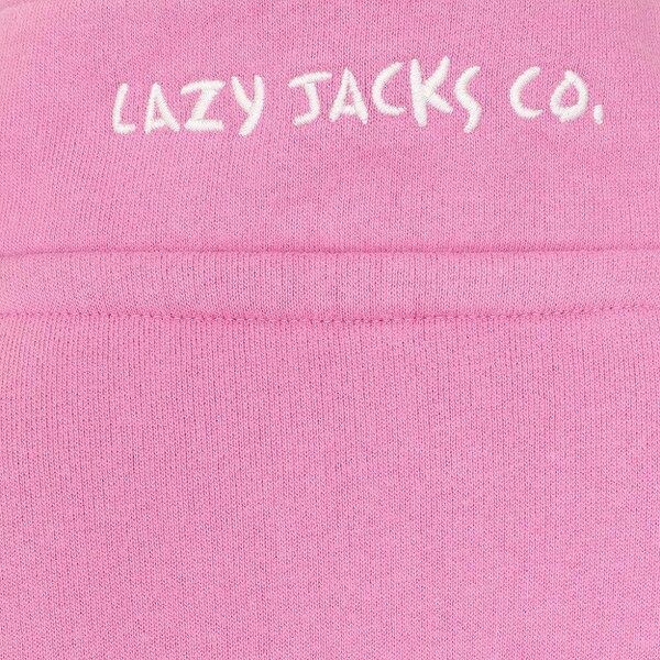 Lazy Jacks LJ3C - Girls 1/4 Zip - Candy floss