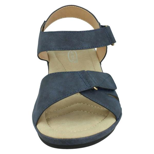 Spot On Ladies Spot On Low Wedge Sandals F00288