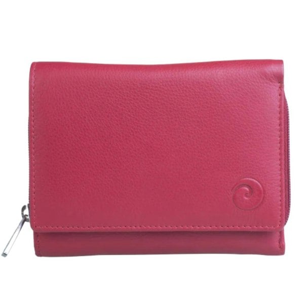 Mala Leather Origin Soft leather Tri Fold Purse