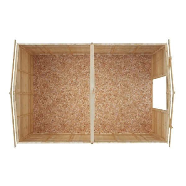 Shire Overlap Double Door No windows 12x8 Storage Shed