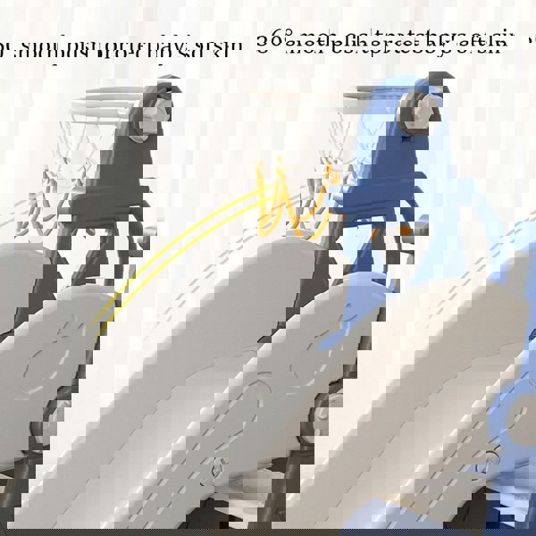 Toddler Kids 3-in-1 Plastic Climber and Swing Set Living and Home