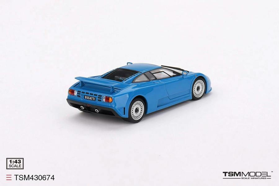 MCSlots Bugatti EB110 GT Blu Bugatti 1:43 Scale TSM430674