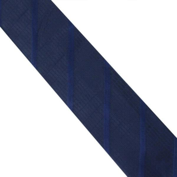 Dunhill luxurious silk tie in a rollaquilt and stripe pattern
