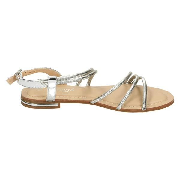 Savannah Ladies Savannah Flat Strappy Summer Sandals