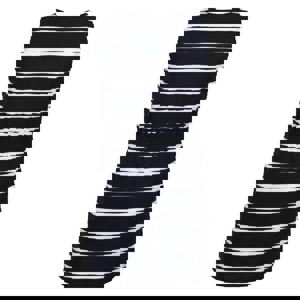 Regatta Girls Beylina Stripe Dress - Navy/White - 