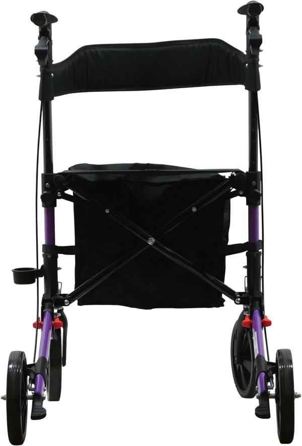 Aidapt Fold Flat Rollator Purple