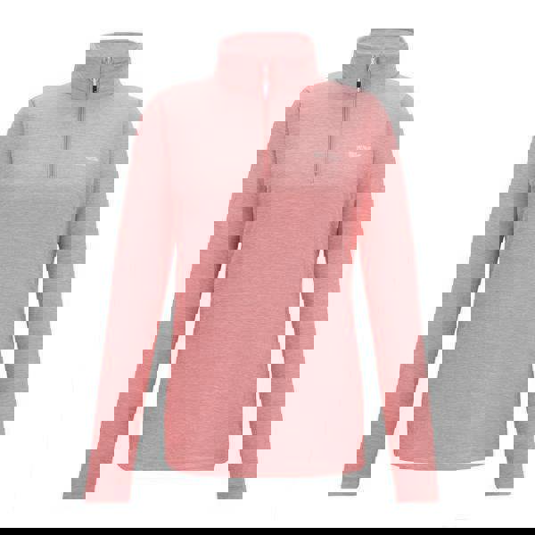 Regatta Womens/Ladies Sweetheart Quarter Zip Fleece Top - Powder Lilac