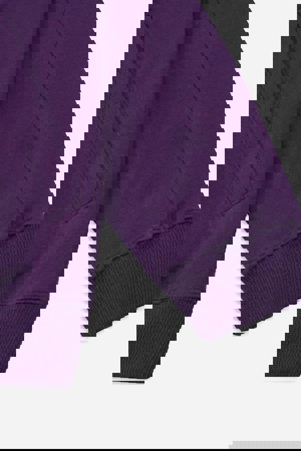 ENORSIA Raglan Sleeve Chest Print Hoodie