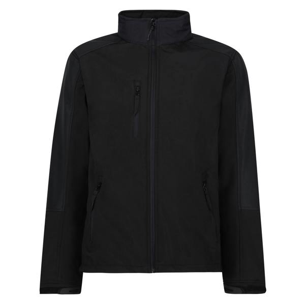 Regatta Mens Hydroforce Soft Shell Jacket - Black - 