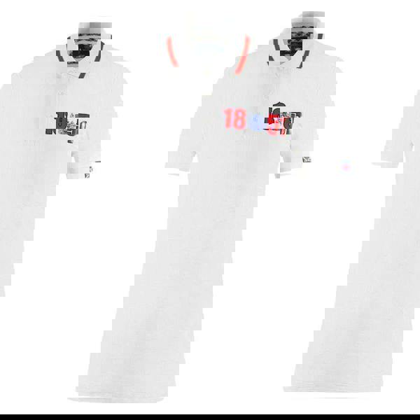 Aquascutum Mens London 1851 Polo Shirt - White - 