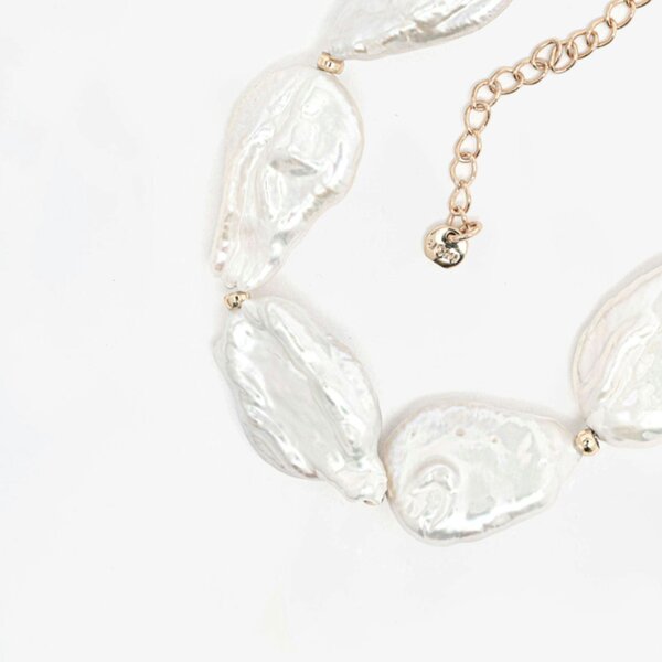 Uchi & Soto Shinju Gold Baroque Pearl Bracelet