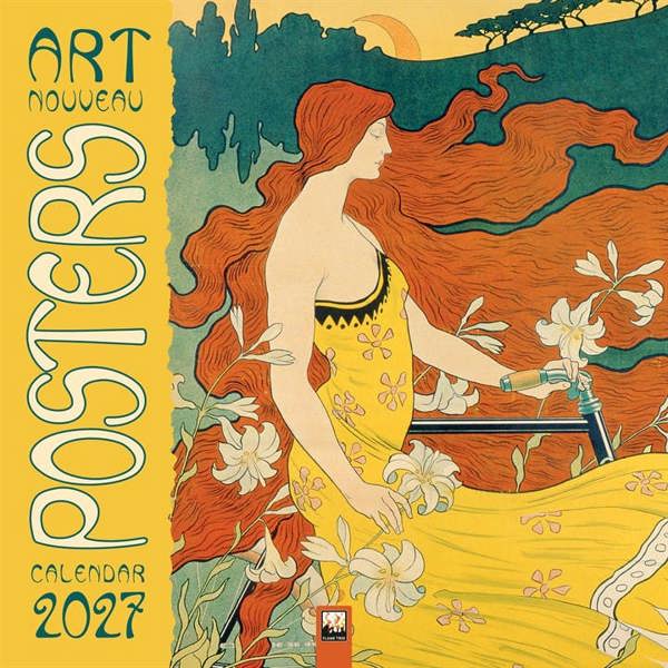 Art Nouveau Posters Calendar 2027, Wall Calendars, Month To View, Art, Gift