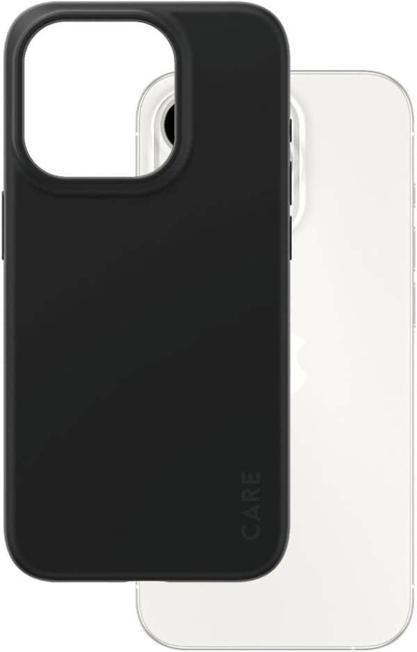 PanzerGlass Panzer Glass Care Fearlessly Fashionable Case for iPhone 15 Pro 6.1" Black - 1430