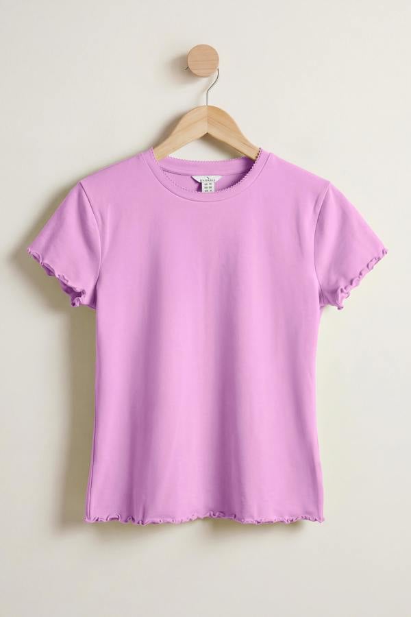 ENORSIA Lettuce Edge T-Shirt
