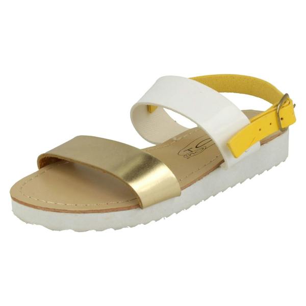 Spot On Girls Spot On Strap Detail Sandals