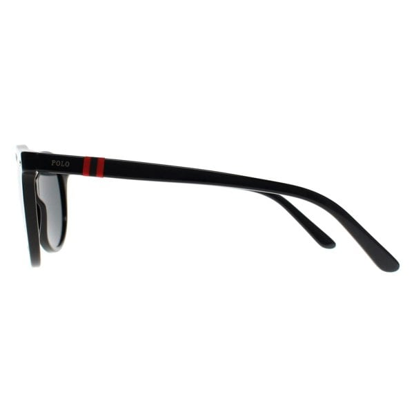 Polo Ralph Lauren Sunglasses PH4151 500187 Shiny Black Dark Grey