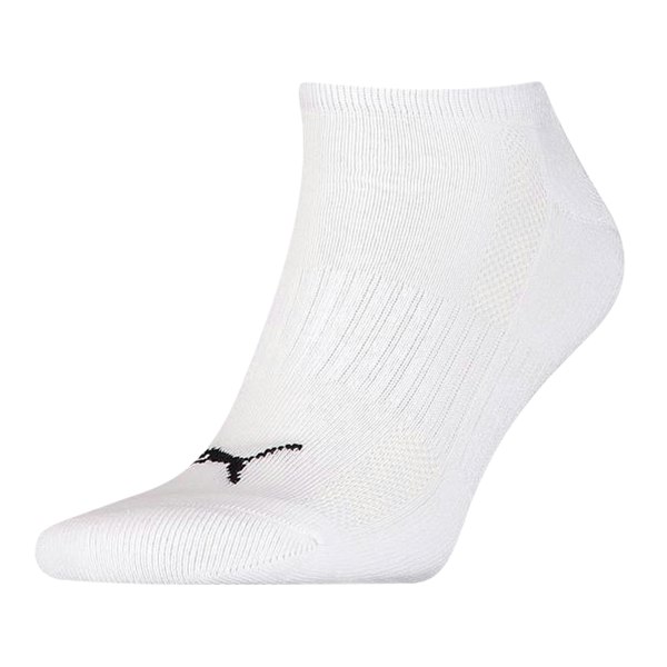 Puma Unisex Adult Cushioned Trainer Socks (Pack Of 3) - White/Black