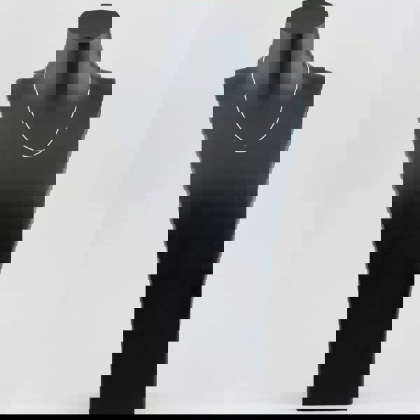 T. H. Baker Sterling Silver Open Curb Chain Necklace 8.13.0033