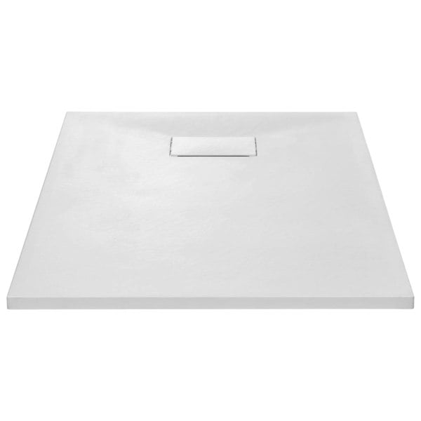 Berkfield Shower Base Tray SMC White 100x70 cm