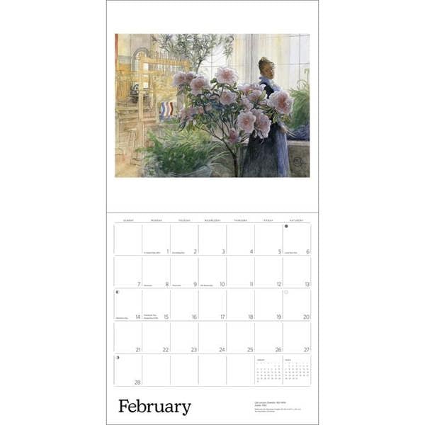 Carl Larsson Calendar 2027, Wall Calendars, Month To View, Art, Gift