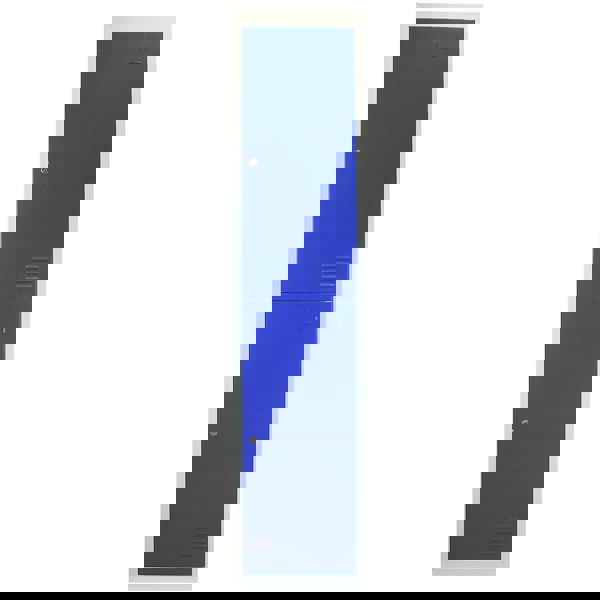 Monstershop Metal Storage Lockers - Two Doors, Flatpacked, Blue