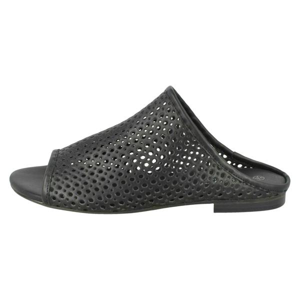 Savannah Ladies Savannah Flat Punched Upper Mule Sandals