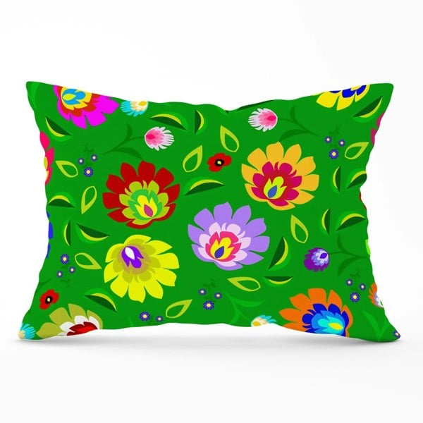 Warren Reed Polish Folk Floral Cushions