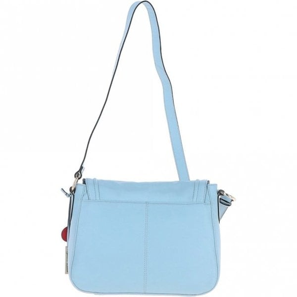 Ashwood Ladies Large Flap Over Leather Shoulder Bag