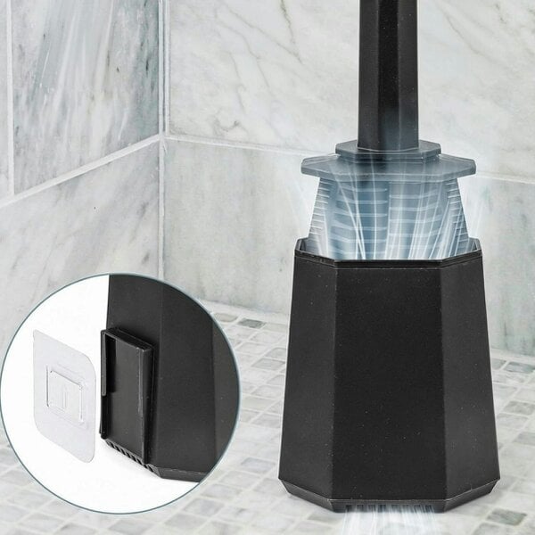 deAO Toys deAO Silicone Toilet Brush Black