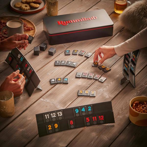 IDEAL Rummikub Game Black Edition