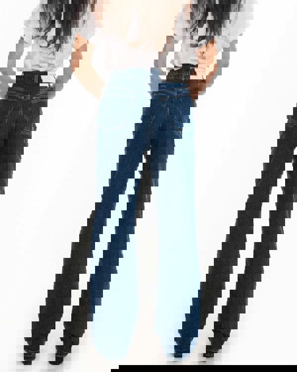 Calvin Klein Wide Leg Womens Jeans