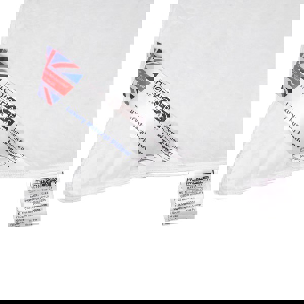 HOMESCAPES Goose Feather and Down King Size Pillow Pair