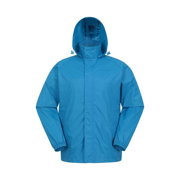 Mountain Warehouse Mens Pakka II Waterproof Jacket - Bright Blue - 