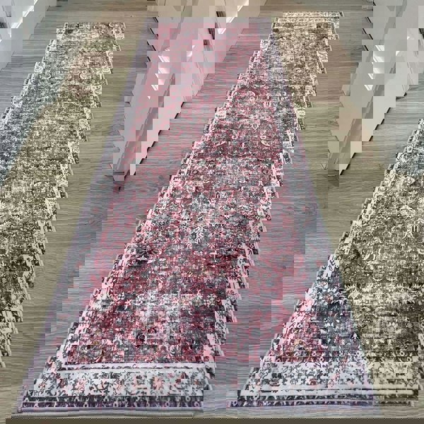 Ultra Soft Machine Washable Rug |Persian-Inspired |The Rugs