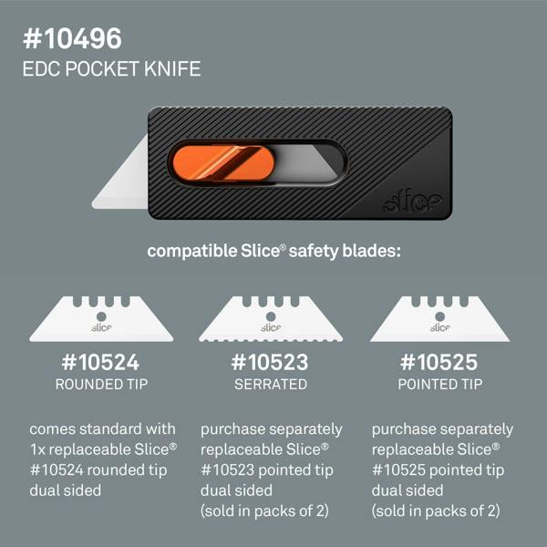 Slice EDC Pocket Knife Compatible Blades - DaltonSafety