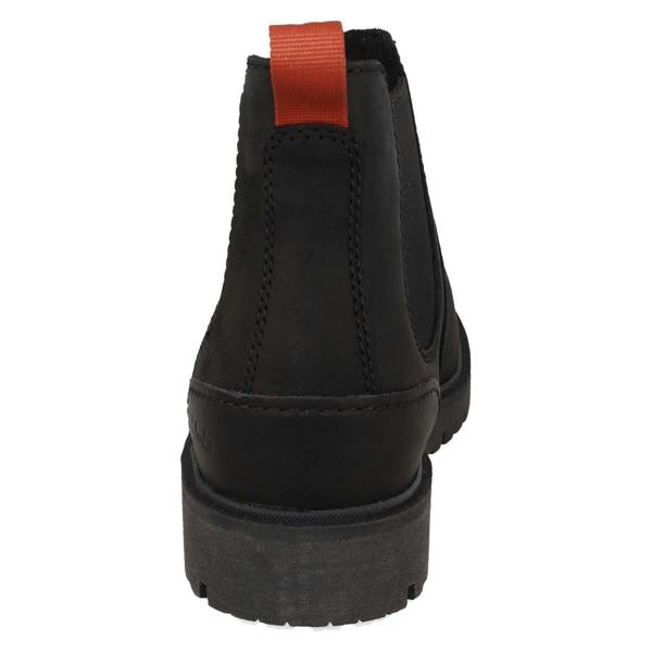 Clarks Mens Clarks Leather Smart Chelsea Boot Rossdale Top