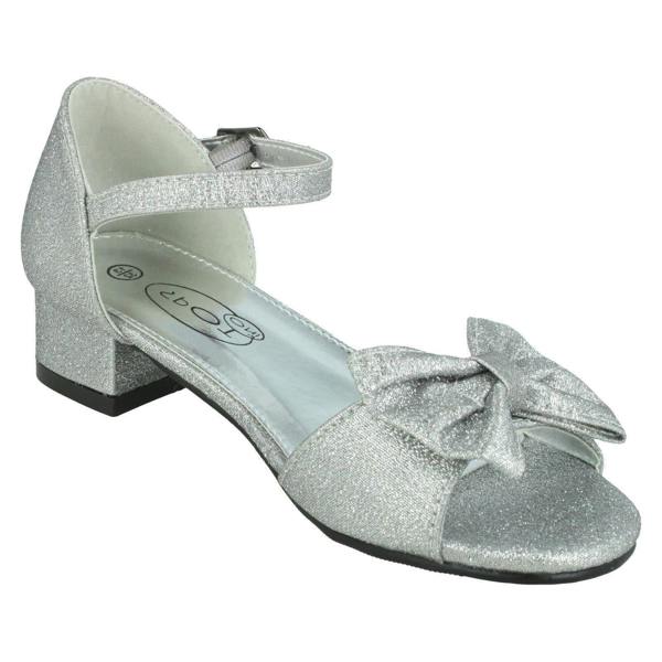 Spot On Girls Spot On Bow Trim Sandals H1116